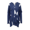 Secondhand Ernestina Cerini Cut-out Long Top - '90s