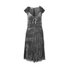 Secondhand Moschino Cheap and Chic Velvet Midi Dress - '00s