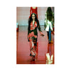Secondhand Roberto Cavalli Red and Black Floral Set - '90s