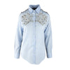 Secondhand Roberto Cavalli Crystal Embellished Shirt - '00s