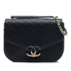 Chanel Paris Cuba Medium Quilted Caviar Thread Around Flap Secondhand