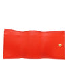 Secondhand Fendi Leather Coral Bandana Baguette Micro Trifold Wallet