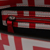 Fendi Marc Jacobs Nappa Vitello King Logo Print Phone Baguette Satchel Secondhand