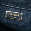 Prada Denim Canapa Logo Satchel Secondhand