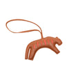 Hermès Milo Lambskin Rooroo Bico Tiger Bag Charm Secondhand