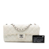 Chanel Classic Perforated Lambskin East West Flap Secondhand