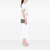 Chanel Small Lambskin Chocolate Bar CC Piercing Studded Chain Flap Secondhand