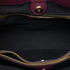 Burberry Medium Leather and House Check Banner Satchel Secondhand