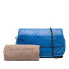 Bottega Veneta Small Calfskin Intrecciomirage Embossed Butterfly Chain Crossbody Secondhand