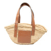 LOEWE Small Raffia Anagram Basket Bag Secondhand