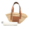 LOEWE Small Raffia Anagram Basket Bag Secondhand