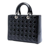 Dior Large Patent Cannage Lady Dior Secondhand