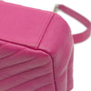 Saint Laurent Medium Chevron Sheepskin Monogram Chain Bag Secondhand