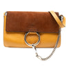 Chloé Small Suede and Calfskin Faye Crossbody Secondhand