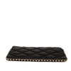 Chanel CC Quilted Satin Chain Around Clutch Secondhand