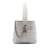Chanel Small Perforated Calfskin Logo Eyelet Bucket Bag Secondhand