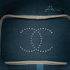 Chanel Small Perforated Calfskin Logo Eyelet Bucket Bag Secondhand