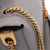 Secondhand Fendi Embroidered Lace Leather Baguette Chain