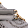 Secondhand Fendi Embroidered Lace Leather Baguette Chain