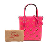 Christian Louboutin Mini Perforated Calfskin Loubinthesky North South Cabata Satchel Secondhand