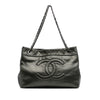 Chanel CC Metallic Caviar Soft Tote Secondhand