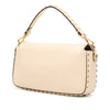 Fendi Leather Metal Stitch Baguette Satchel Secondhand