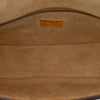 Fendi Leather Metal Stitch Baguette Satchel Secondhand
