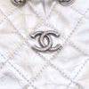 Chanel Crumpled Metallic Calfskin Gabrielle Backpack Secondhand