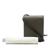 LOEWE Bicolor Leather Anagram Gusset Flat Crossbody Secondhand