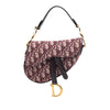 Dior Mini Oblique Canvas Saddle Bag Secondhand