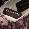 Dior Mini Oblique Canvas Saddle Bag Secondhand