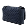 Chanel Large Quilted Iridescent Calfskin New Bubble Flap Secondhand