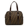 Fendi Zucca Canvas Handbag Secondhand