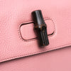 Gucci Medium Leather Bamboo Daily Satchel Secondhand