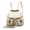 Gucci Large Calfskin Bamboo Tassel Drawstring Backpack Secondhand