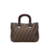 Fendi Small Zucca Canvas Twins Tote Secondhand