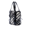 Burberry Small Beat Check Nylon Victoria Tote Secondhand