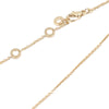 Bvlgari 18K Yellow Gold Cicladi Discs Pendant Necklace Secondhand
