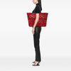 Gucci Printed Canvas Horsebit Tote Secondhand