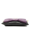 Prada Bicolor Nappa Fiocco Bow Clutch on Strap Secondhand