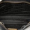 Prada Bicolor Nappa Fiocco Bow Clutch on Strap Secondhand