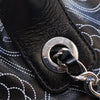 Chanel Large Coated Canvas Camellia Maxi Logo Bowling Bag Secondhand