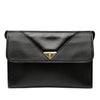 Saint Laurent Grained Calfskin Clutch Secondhand