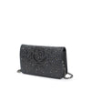 Chanel CC Studded Lambskin Camellia Wallet On Chain Secondhand