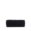 Chanel CC Quilted Lambskin Metal Twist Top Handle Flap Secondhand