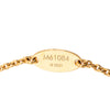 Louis Vuitton Gold Plated Essential V Bracelet Secondhand