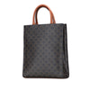 Celine Small Triomphe Coated Canvas Vertical Cabas Tote Secondhand