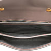 Fendi Zucca Embossed Leather Handle Clutch Secondhand
