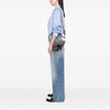 Dior Mini Oblique Canvas Saddle Bag Secondhand