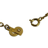 Dior Gold Plated CD Logo Pendant Necklace Secondhand